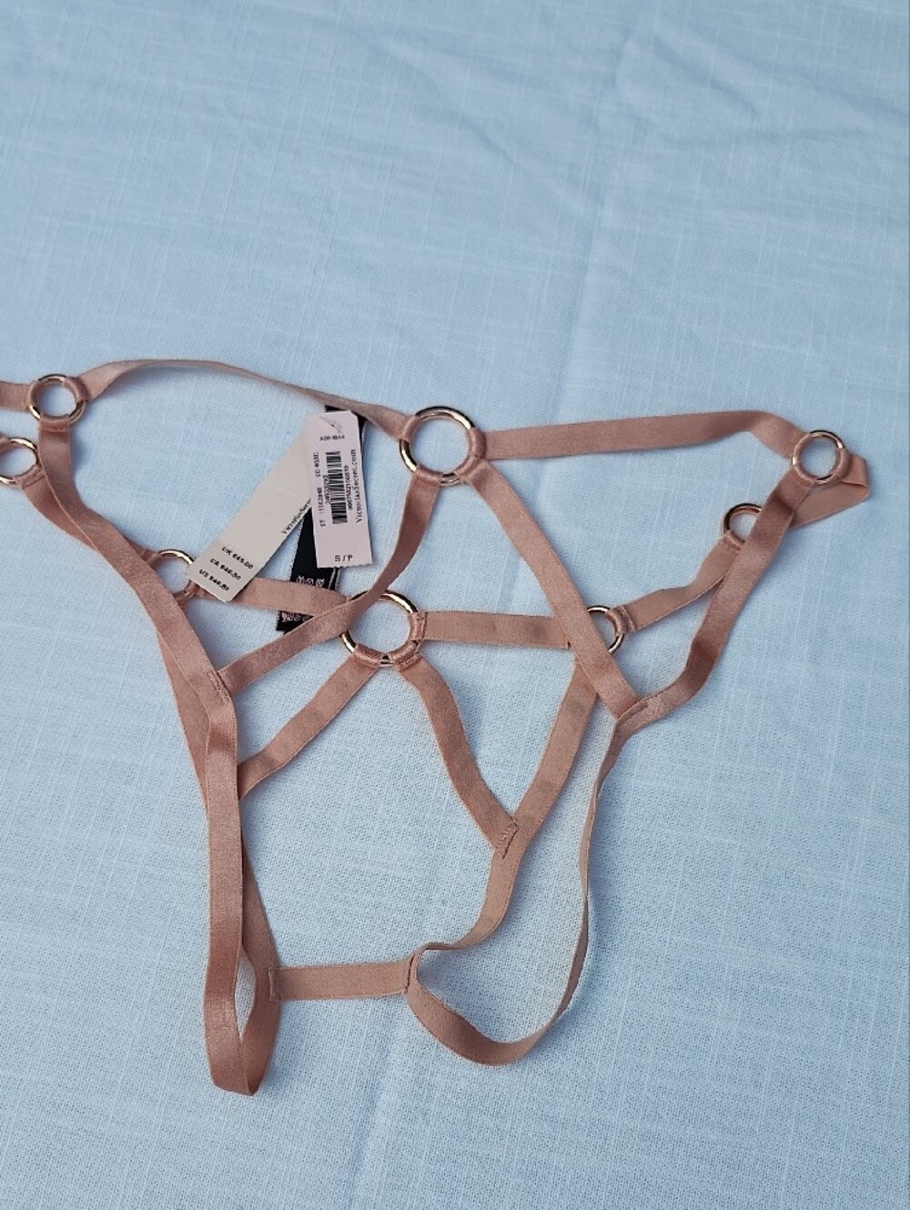 Victoria's Secret rose gold strappy ring harness - Picture 2 of 3